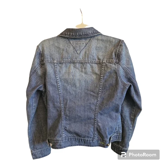 ✨HOST PICK✨VINTAGE Tommy Hilfiger Signature Jean Jacket - Picture 4 of 7
